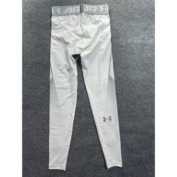 UNDER ARMOUR Leggings Mens Medium Heat Gear  Graphic  Compression Area Leg Med - Picture 10 of 13